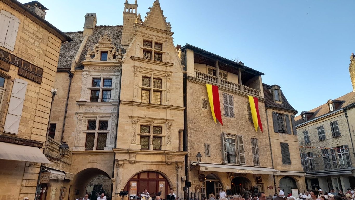 Maison de la Boétie Maison de la Boétie à Sarlat; monument historique emblématique de la ville capitale du Périgord Noir